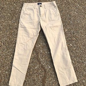 American Eagle Tan Khakis. Size 31W, 32L